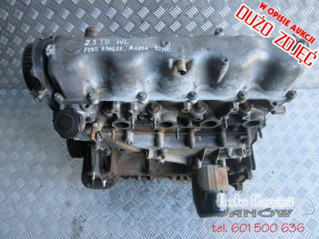 Двигатель Mazda B2500 2.5 TD 98-06r гарантия WL
