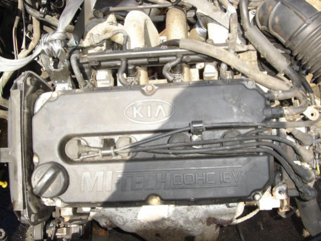 Двигатель kia shuma mi-tech 1.6 16v