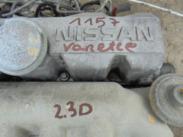 Двигатель в сборе насос форсунки NISSAN VANETTE 2.3D