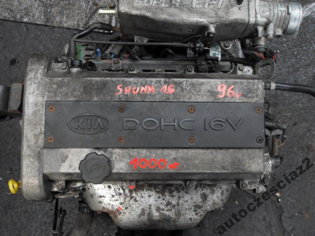 Двигатель KIA SHUMA 1.6 бензин 1996г.