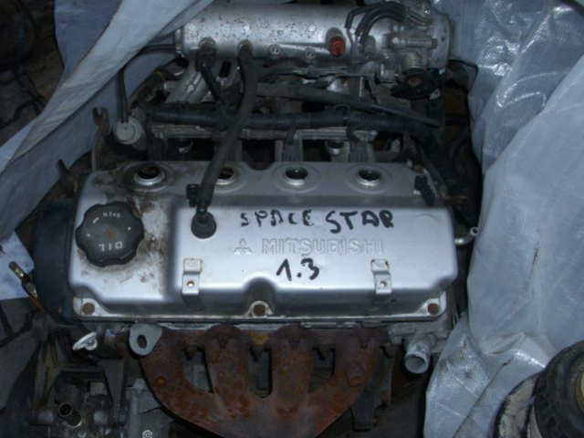 Mitsubishi space star 1.3 16v двигатель в сборе 99г.