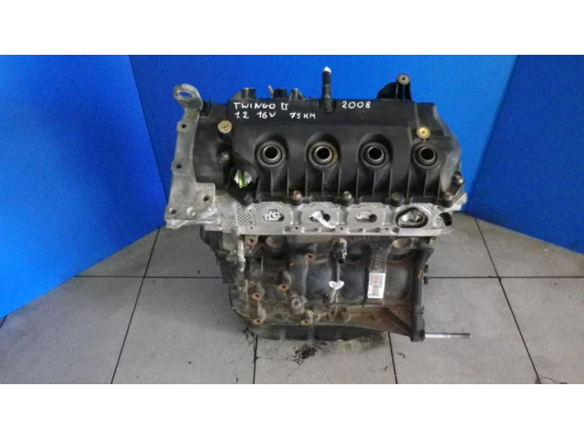 Двигатель RENAULT TWINGO II CLIO 1.2 16V D4F E770 11r