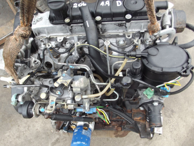 Peugeot 206 1.9 d двигатель насос wtryskowa