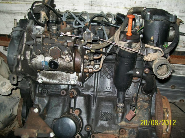 Двигатель 1.8d citroen c15 bx