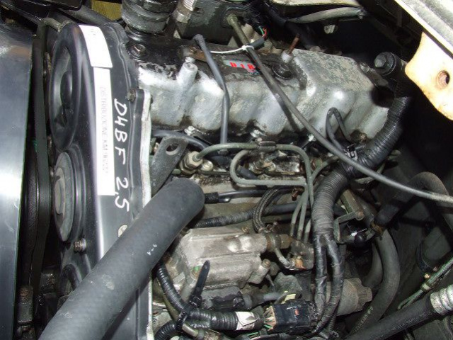 Двигатель HYUNDAI H100 H200 H1 GALLOPER 2.5 TD D4BF