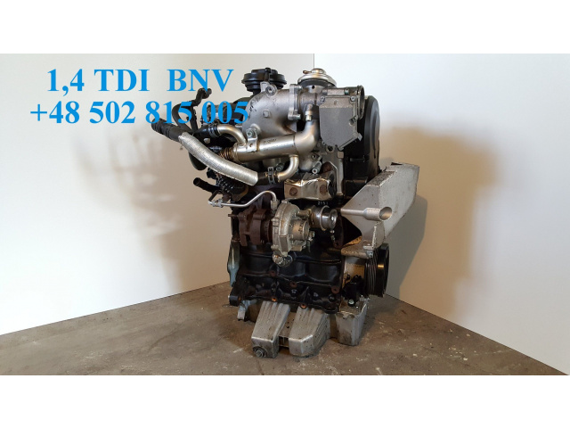 Двигатель 1, 4 TDI BNV SEAT IBIZA 6L в сборе