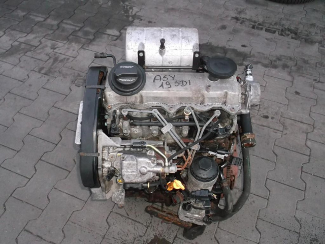 Двигатель ASY SKODA FABIA 1 1.9 SDI 92 тыс KM -WYSYL-