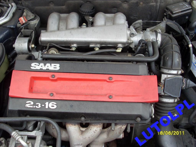 Saab 9000 93r двигатель 2.3 бензин голый