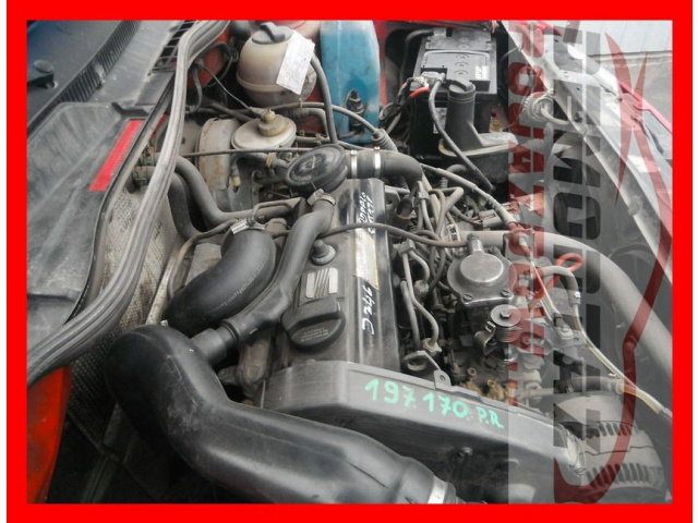 2597 двигатель SEAT CORDOBA AAZ 1.9 TD FILM QQQ