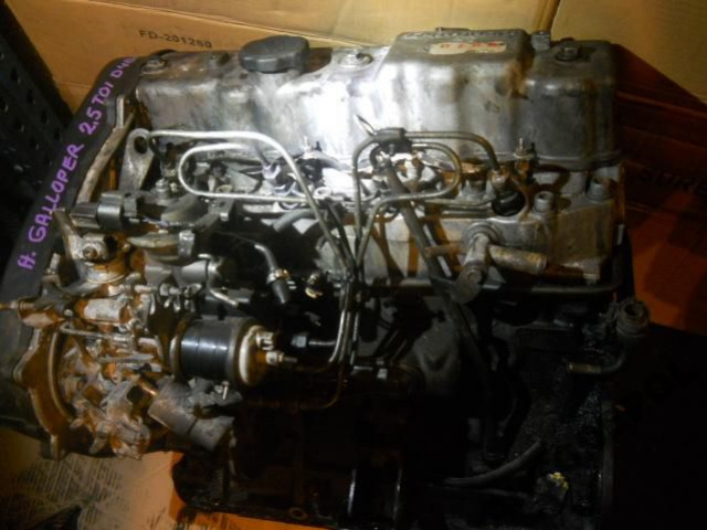 Двигатель голый HYUNDAI GALLOPER 2.5 TDI D4BH