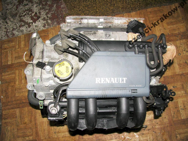 825. двигатель RENAULT TWINGO 1.2 8V D7F 700 гарантия