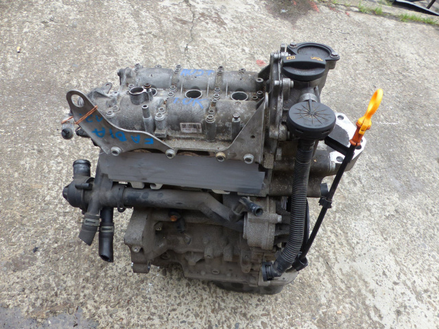 Двигатель 1, 2 12V CGP SKODA FABIA 2009г.. 132 тыс. KM.