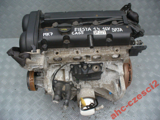 AHC2 FORD FIESTA MK7 двигатель 1.4 16V SPJA