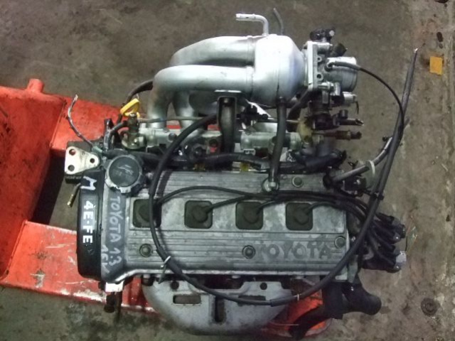 Двигатель TOYOTA COROLLA E11 1, 3 16V 4E-FE 160 тыс.