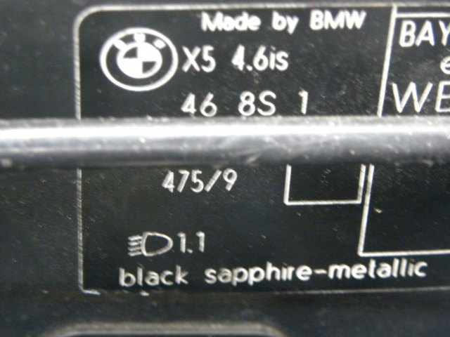BMW X5 4, 6is 468s1 двигатель W машине 130 тыс.km ORYG.