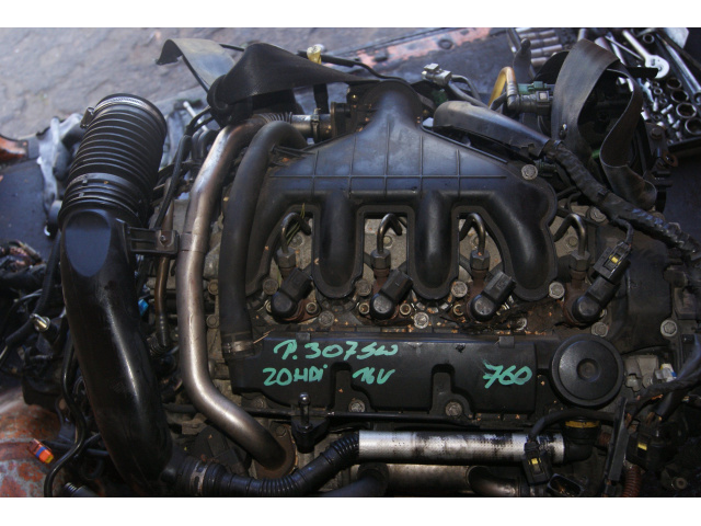 PEUGEOT 307 2.0 HDI 16V двигатель RHR