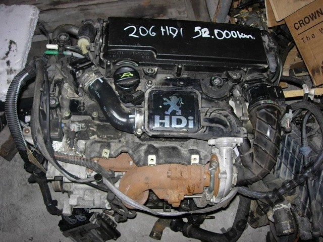 Двигатель PEUGEOT 206 . C 3 1.4 HDI 2005 год.