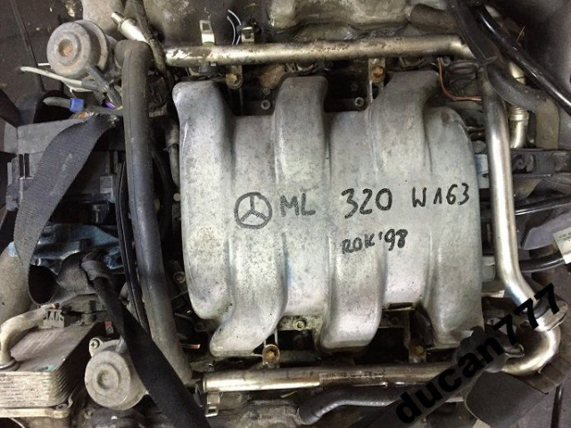 Двигатель mercedes ML 320 3.2 бензин V6 W163 год 98
