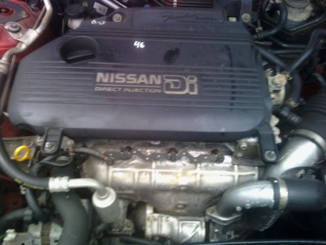 Двигатель Nissan Almera N16 2.2 DI 00-06r в сборе