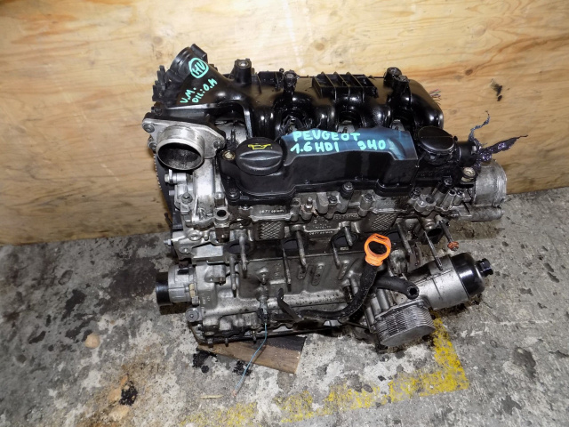 Двигатель PEUGEOT 308 CITROEN C4 1.6 HDI 9H02