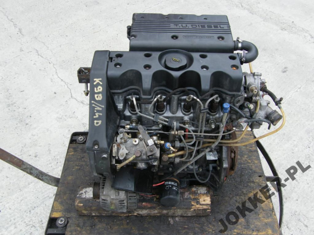 Двигатель PEUGEOT 106 1.4 D / 37KW 50KM K9B
