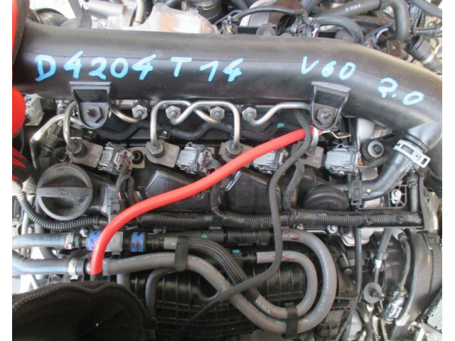 VOLVO V40 V60 XC70 2.0 D4 D4204T14 2015r двигатель