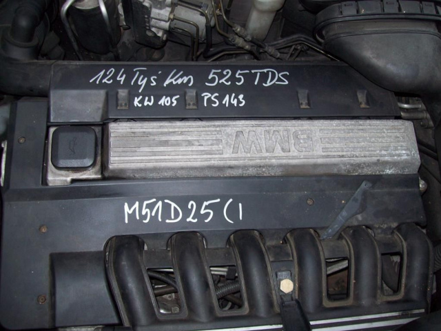 Двигатель BMW E39 2.5 2, 5 TDS M51D25