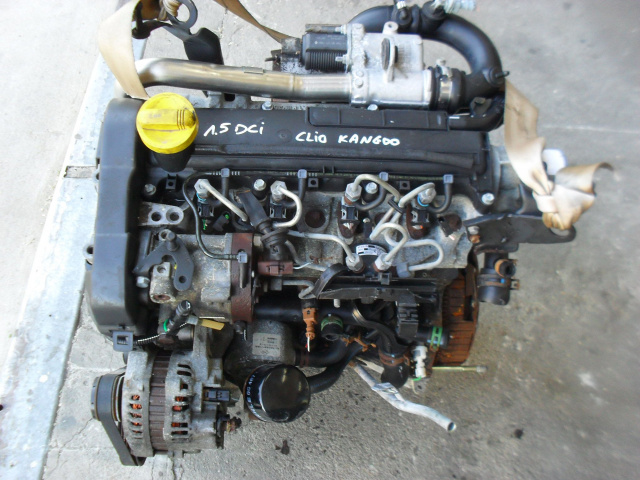 RENAULT KANGOO 1.5 DCI K9K двигатель в сборе KONIN