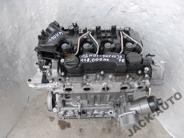 Двигатель PEUGEOT 307 CITROEN C4 C5 110 л.с. 1.6HDI 9HY