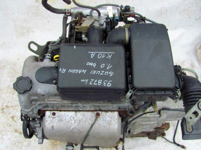 Двигатель в сборе 1.0 16V K10A SUZUKI WAGON R + 98г.