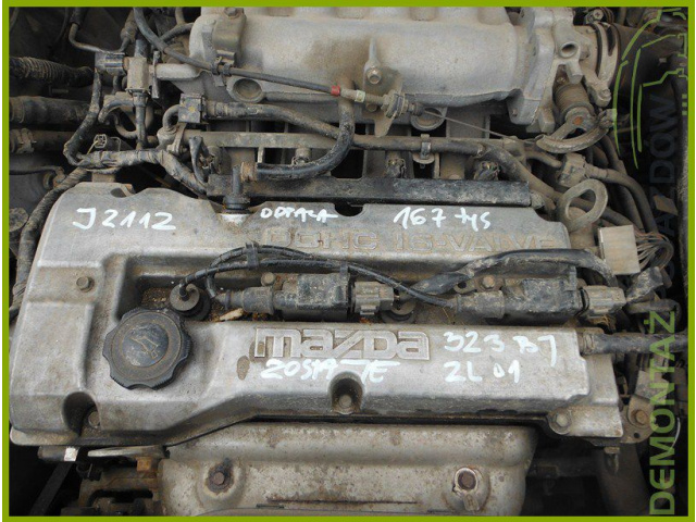 18838 двигатель MAZDA 323 F ZL05 1.5 16V ODPALONY