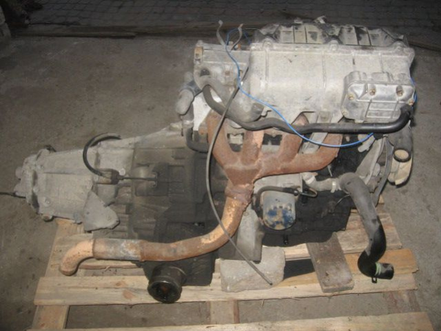 Двигатель в сборе Renault TRAFIC 2, 1D ze коробка передач