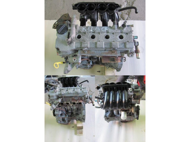 NISSAN MICRA K12 1.4 двигатель 14CR BEZ навесного оборудования