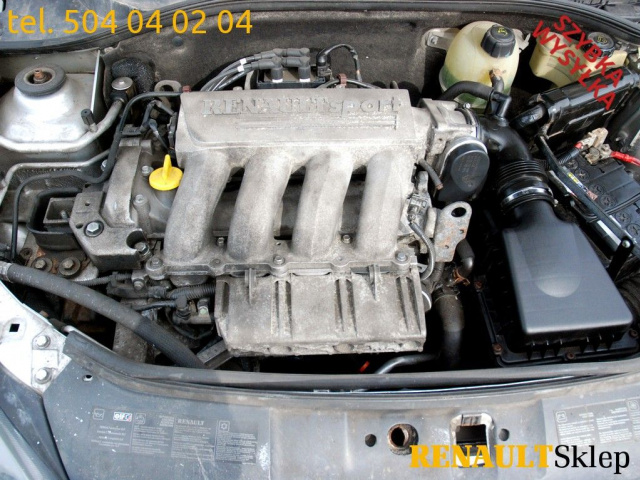 Двигатель 2.0 16V F4R 738 RENAULT CLIO II SPORT 179KM