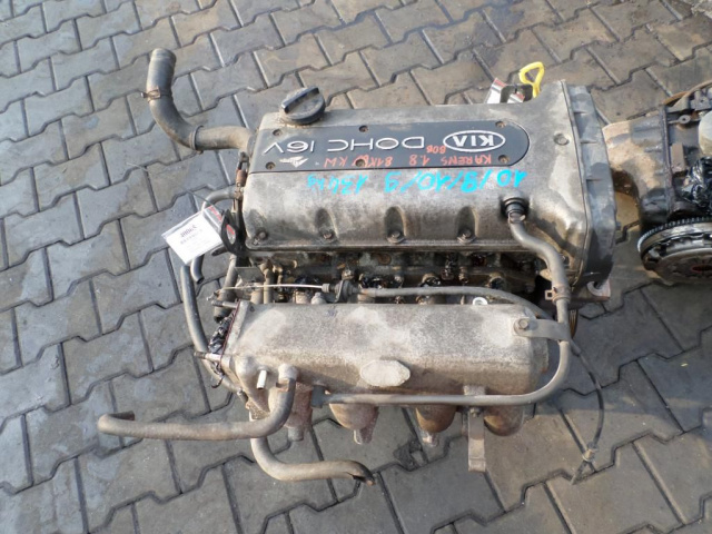Kia Carens двигатель 1, 8 16V DOHC 81kW RS pomiar komp