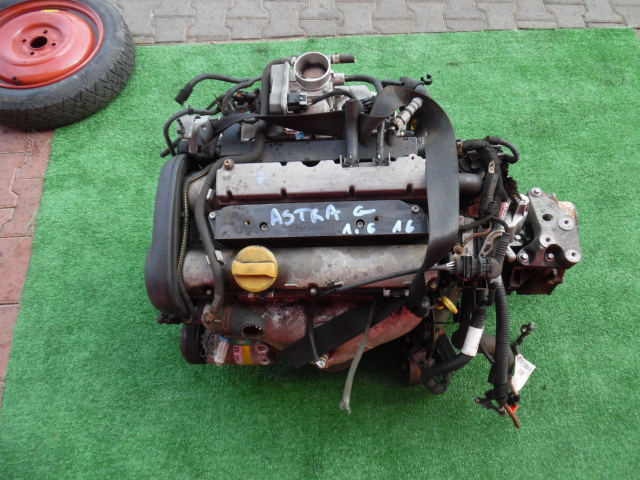 OPEL ASTRA G II 2 1, 6 16V 121tys. 2003 год двигатель