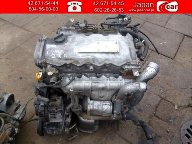 Двигатель без навесного оборудования NISSAN ALMERA TINO 2.2 D