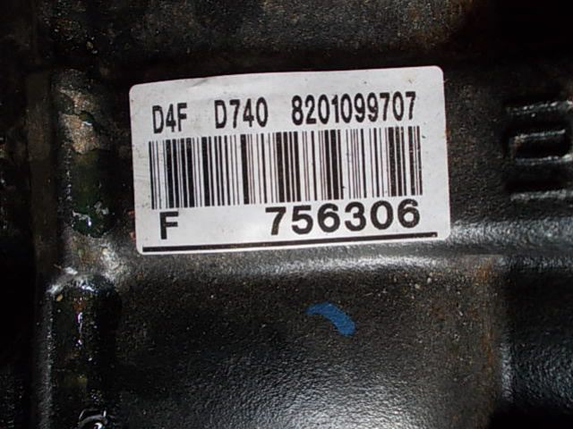 Двигатель D4F 740 RENAULT CLIO III IV 1.2 16V 2TKM 11