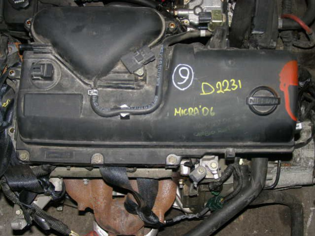 Двигатель NISSAN MICRA K12 1.0 16V CR10