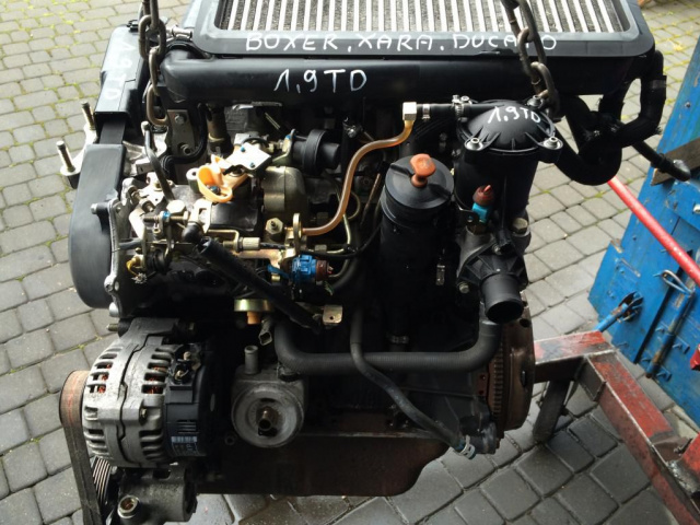 Двигатель в сборе 1, 9 TD DUCATO BOXER CITROEN XSARA