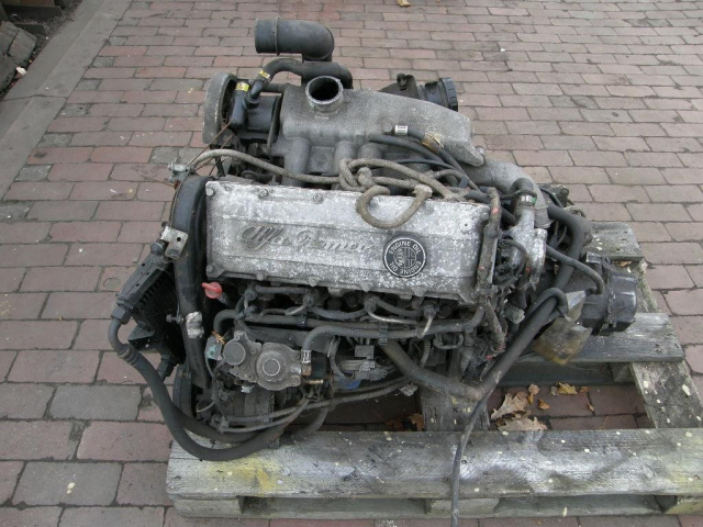 Двигатель Alfa Romeo 145-1, 9TD ze коробка передач в сборе.