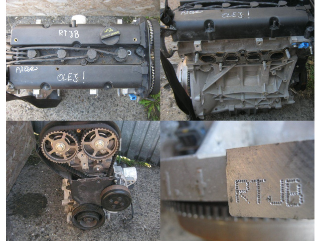 Двигатель RTJB Ford Fiesta MK7 1.4 16V