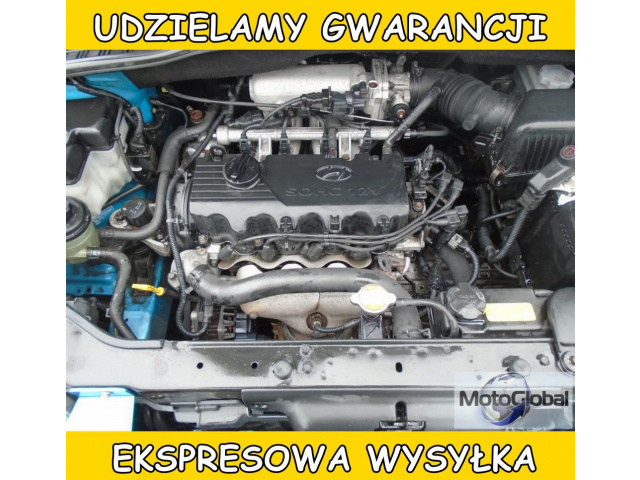 Двигатель HYUNDAI GETZ 1.3 GSI G4EA NISKI пробег