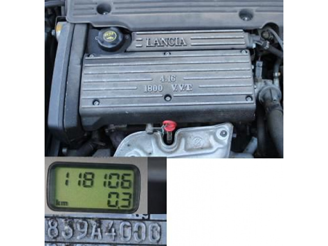 LANCIA LYBRA 1.8 16V двигатель 839A4000 118106KM