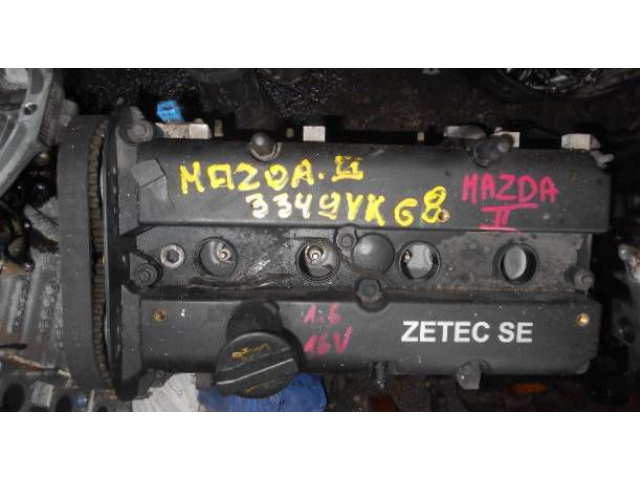 MAZDA II 2 1, 6 16V двигатель ZETEC FYJA3U
