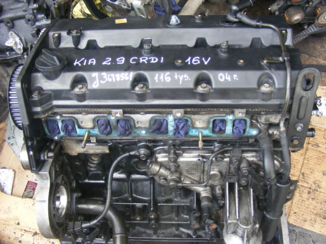 Двигатель KIA CARNIVAL II HYUNDAY 2.9 CRDI J3 04г..