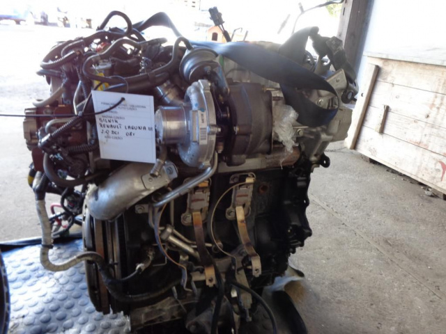 Двигатель голый без навесного оборудования RENAULT LAGUNA III 2.0 DCI
