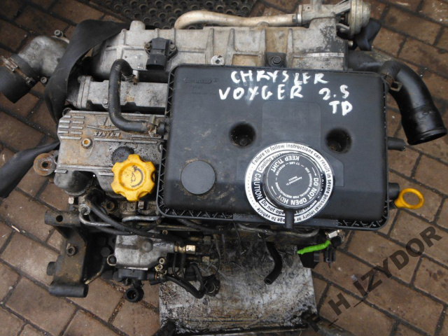 Двигатель CHRYSLER VOYAGER III 2.5 TD