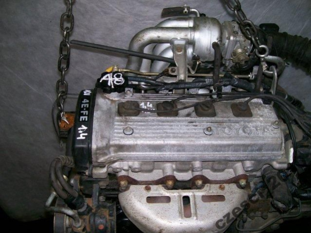 Двигатель toyota corolla starlet 1.4 16v 4E-FE 4EFE