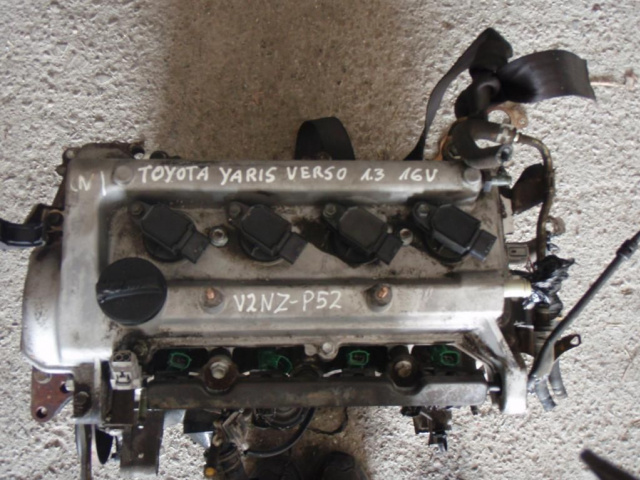 Двигатель TOYOTA YARIS VERSO 1.3 16V - V2NZ-P52
